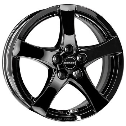 Borbet F W7 R17 PCD5x108 ET40 DIA72.5 gloss black